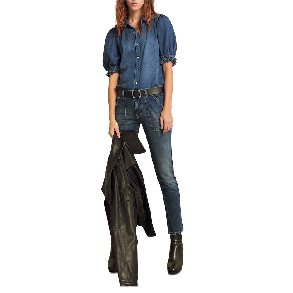 ba&sh Honey denim shirt - Picture 3 of 8